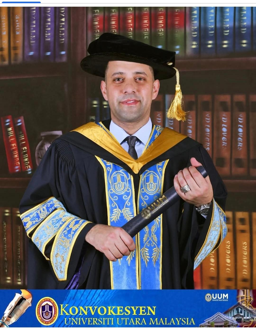 وكالة شو في نيوز الاخبارية تبارك للدكتور معاذ جرادات 